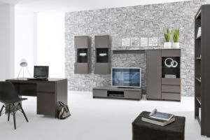 gabinet Fini - Black Red White